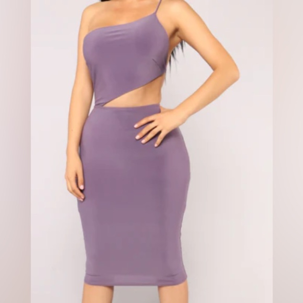 Purple dress